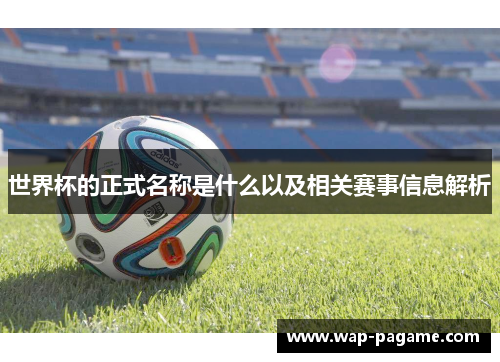 世界杯的正式名称是什么以及相关赛事信息解析 世界杯的正式名称是什么以及相关赛事信息解析