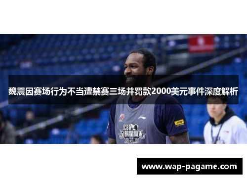 魏震因赛场行为不当遭禁赛三场并罚款2000美元事件深度解析